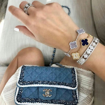 CLOVER BANGLE BRACELET