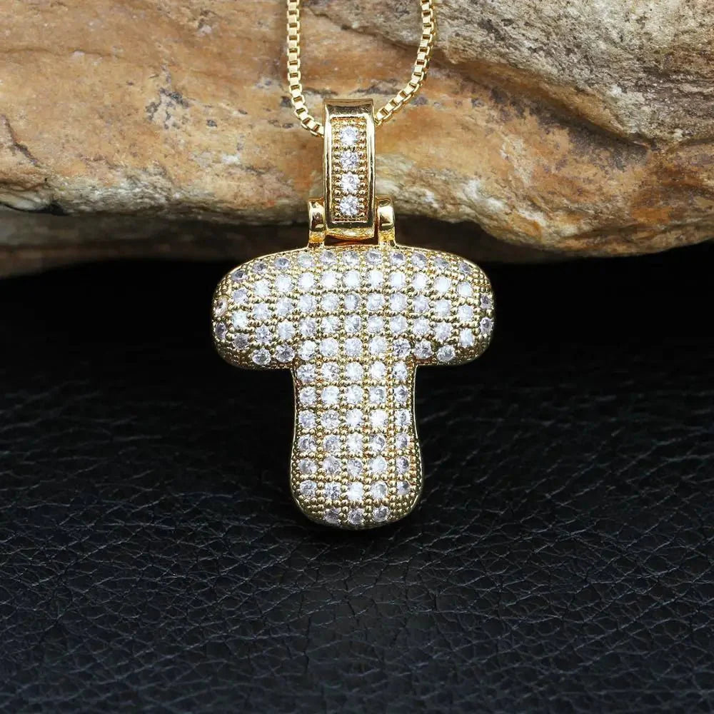 INITIAL BUBBLE NECKLACE