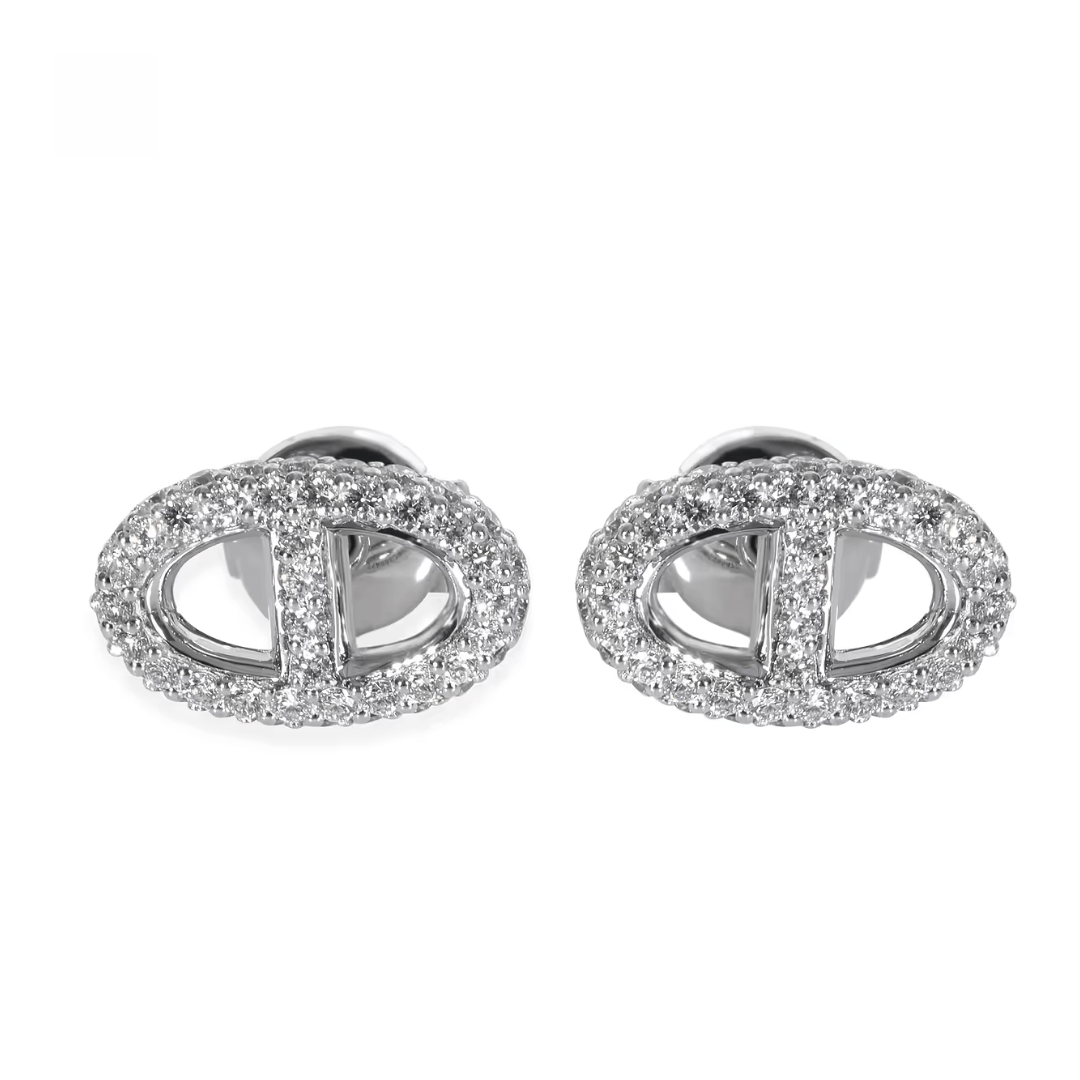 OVAL CRYSTAL EARRINGS