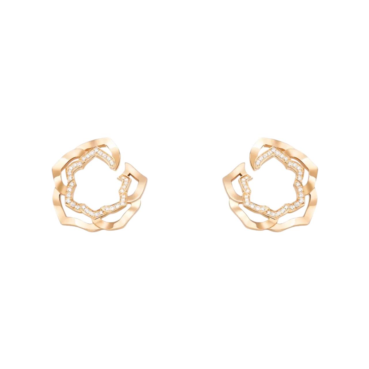 TWISTED CRYSTAL EARRINGS