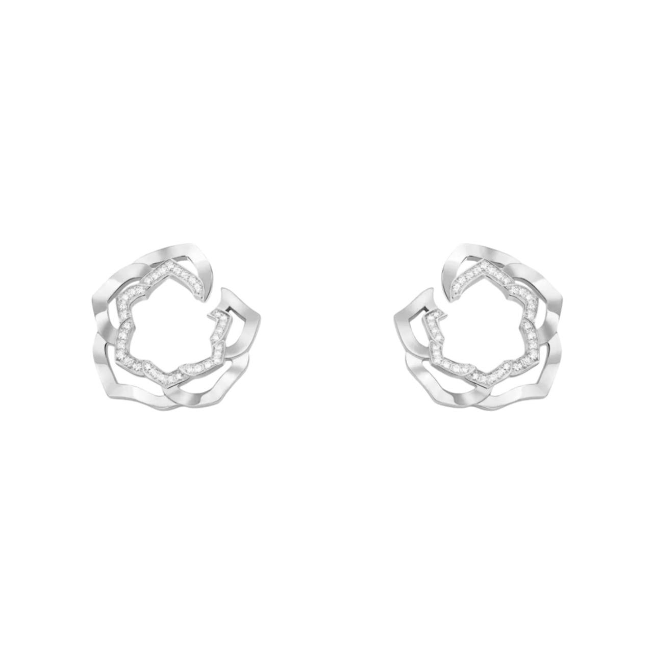 TWISTED CRYSTAL EARRINGS